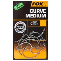 Набор крючков Fox Edges Armapoint Curve Shank Medium Количество в наборе - 10 / Размер - 4
