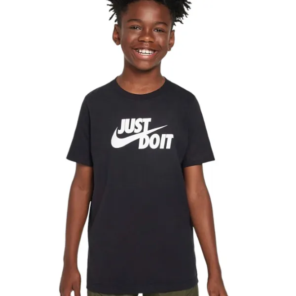 Футболка для мальчиков Nike K Nsw Tee Jdi Swoosh 2 XS / Черный photo 1 Футболка для мальчиков Nike K Nsw Tee Jdi Swoosh 2 XS / Черный photo 1