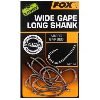 Набор крючков Fox Edges Armapoint Super Wide Gape Long shank Количество в наборе - 10 / Размер - 5