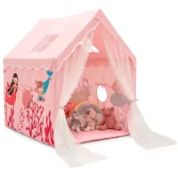 Cort pentru copii Costway TP10028PI 1 an -/ Pink