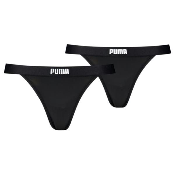 Chiloți pentru femei Puma String 2Packed L/ Black/ Tanga photo 1 Chiloți pentru femei Puma String 2Packed L/ Black/ Tanga photo 1