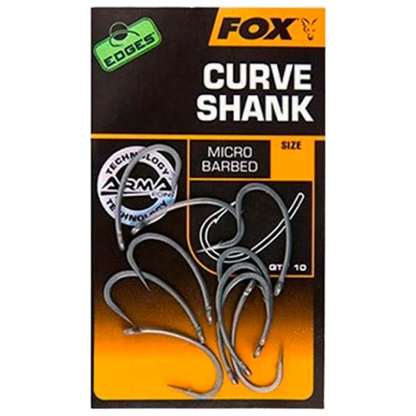 Набор крючков Fox Edges Armapoint Curve shank Количество в наборе - 10 / Размер - 8 photo 1