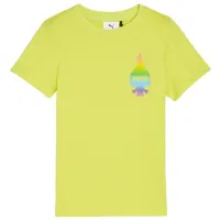 Футболка для мальчиков Puma X Trolls Tee 104/ Lime Sheen