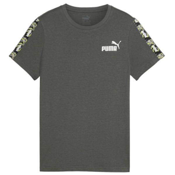 Tricou pentru băieți Puma Ess Tape Camo Tee B 152/ Gray photo 1 Tricou pentru băieți Puma Ess Tape Camo Tee B 152/ Gray photo 1