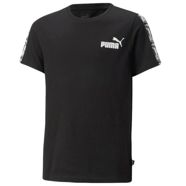 Футболка для мальчиков Puma Ess Tape Camo Tee B 152/ Черный photo 1 Футболка для мальчиков Puma Ess Tape Camo Tee B 152/ Черный photo 1