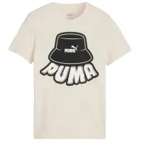 Футболка для мальчиков Puma Ess+ Mid 90S Graphic Tee B 152/ Альпийский снег