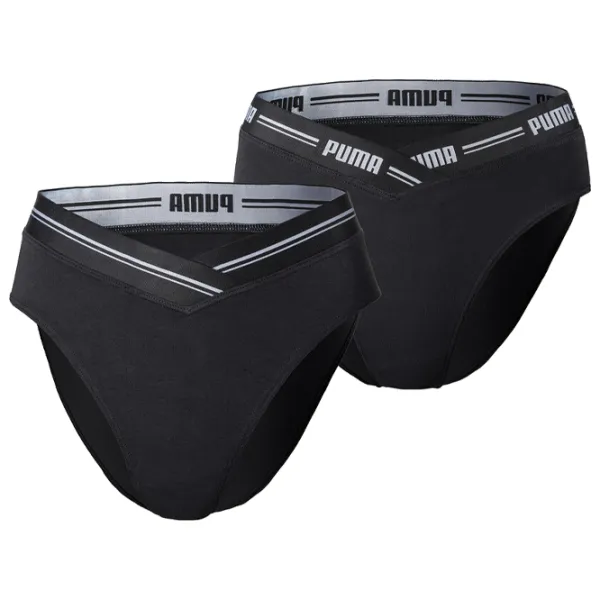 Chiloți pentru femei Puma V-Shape High Waist XS/ Black/ Brief photo 1