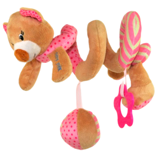 Jucărie pentru pătuțuri și cărucioare Alexis STK-16432P 1+/ Pink photo 1
