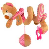 Jucărie pentru pătuțuri și cărucioare Alexis STK-16432P 1+/ Pink