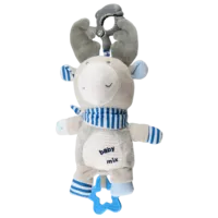 Jucărie moale Baby Mix 49421 1+/ Gray