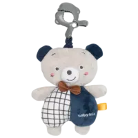 Мягкая игрушка Baby Mix 53098 1+/ Серый