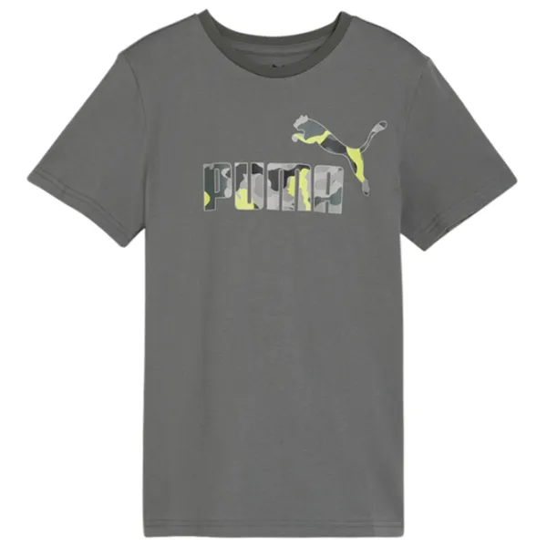 Футболка для мальчиков Puma Ess+ Camo Logo Tee B 176/ Серый photo 1