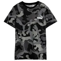 Футболка для мальчиков Puma Ess+ Camo Tee B 152/ Черный