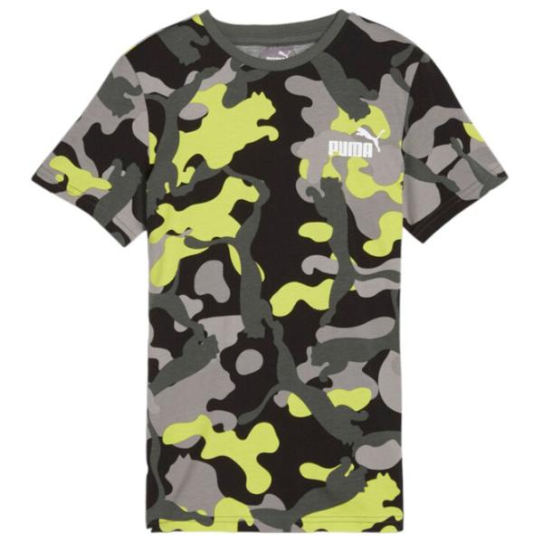 Футболка для мальчиков Puma Ess+ Camo Tee B 140/ Mineral Gray photo 1