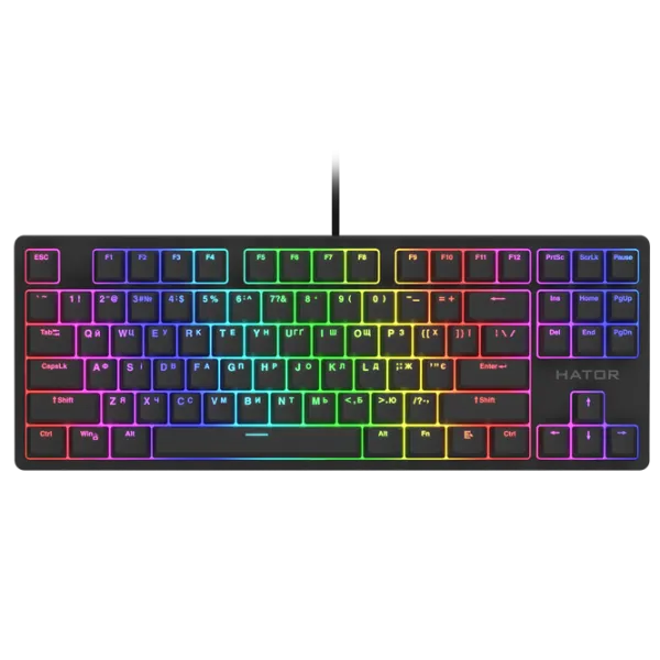 Tastatură Hator Rockfall 2 Mecha TKL Cu fir/ Black photo 1