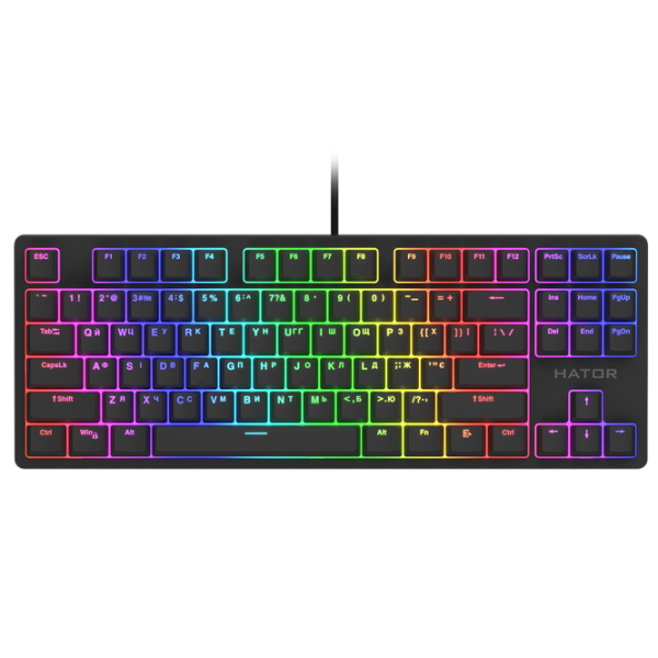 Tastatură Hator Rockfall 2 Mecha TKL Cu fir/ Black photo 1