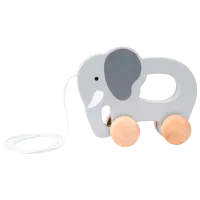 Игрушка каталка Hape E0908A 1+/ Серый