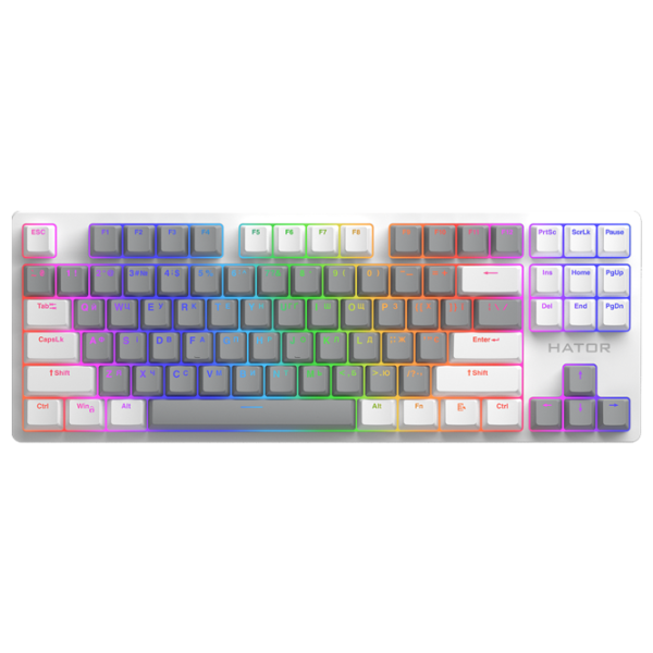 Tastatură Hator Rockfall 2 Mecha Signature Edition Cu fir/ White photo 1