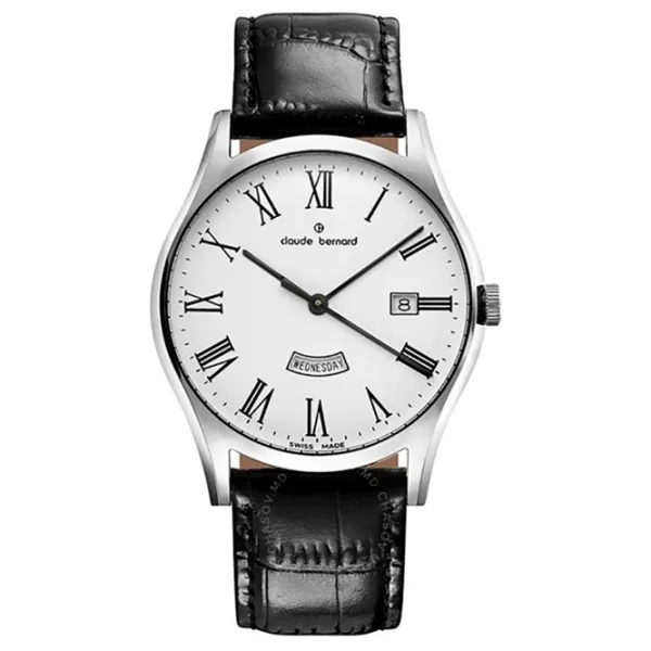 Ceas de mână pentru bărbați Claude Bernard 84200 3 BR Cuarț/ 40 mm photo 1 Ceas de mână pentru bărbați Claude Bernard 84200 3 BR Cuarț/ 40 mm photo 1