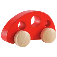 Jucărie de împins și tras Hape E0052A 1+/ Red