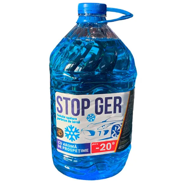 Стеклоомывающая жидкость Vorel STOP GER Зимние/ 5 л/ Освежающий photo 1