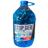Стеклоомывающая жидкость Vorel STOP GER Зимние/ 5 л/ Освежающий