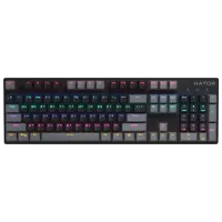Tastatură Hator Starfall Rainbow Origin Red Cu fir/ Black