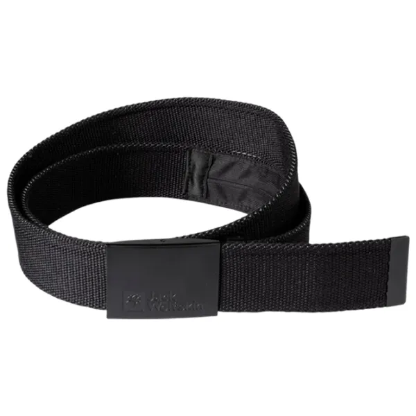Ремень для мужчин Jack Wolfskin Hidden Belt 90% полиэстер/ Черный photo 1