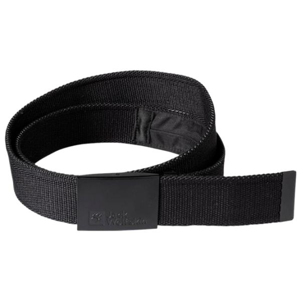 Ремень для мужчин Jack Wolfskin Hidden Belt 90% полиэстер/ Черный photo 1