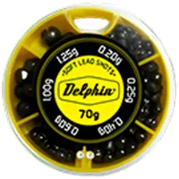 Грузила Delphin Soft lead shots Количество в наборе -/ 70 г