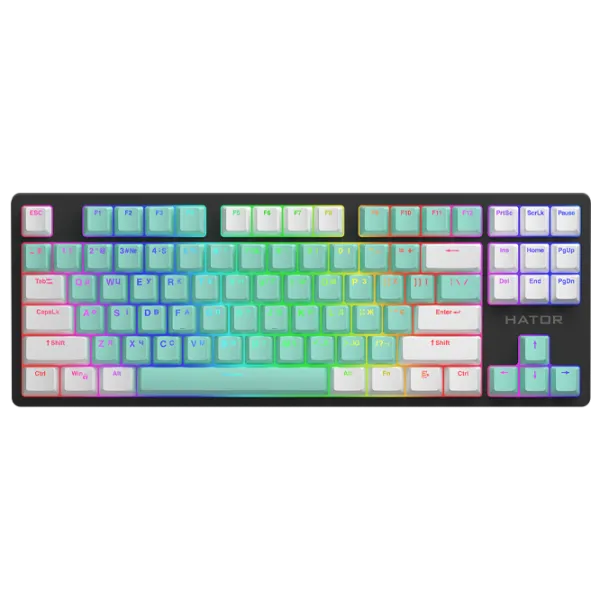Tastatură Hator Rockfall 2 Mecha Signature Edition Cu fir/ Black photo 1
