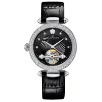Ceas de mână pentru femei Claude Bernard 85023 3P NPN Mecanic/ 34 mm