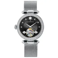 Ceas de mână pentru femei Claude Bernard 85023 3PM NPN Mecanic/ 34 mm