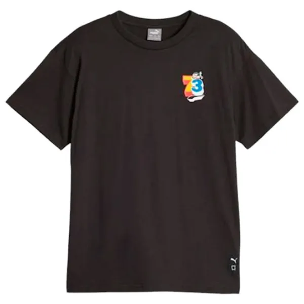 Футболка для мальчиков Puma Basketball Trash Talk Tee 164/ Черный photo 1