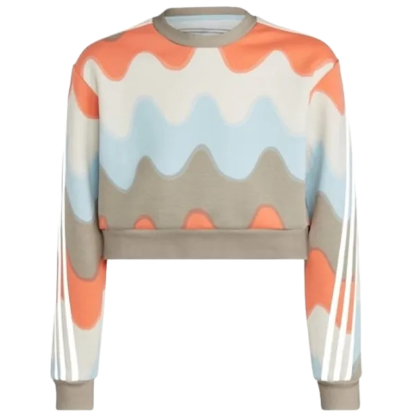 Hanorac pentru fetiţe Adidas G Marimekko Swt 140/ Beige photo 1 Hanorac pentru fetiţe Adidas G Marimekko Swt 140/ Beige photo 1