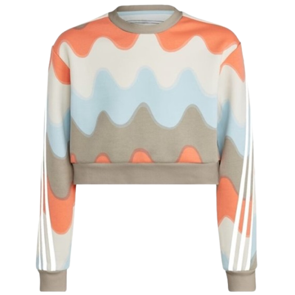 Hanorac pentru fetiţe Adidas G Marimekko Swt 140/ Beige photo 1 Hanorac pentru fetiţe Adidas G Marimekko Swt 140/ Beige photo 1