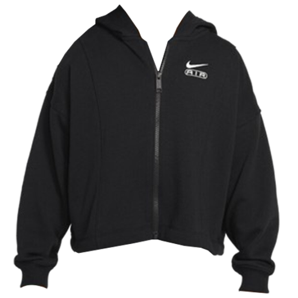 Толстовка для девочек Nike Nsw Air Ft Fz Hdy XS/ Черный photo 1 Толстовка для девочек Nike Nsw Air Ft Fz Hdy XS/ Черный photo 1
