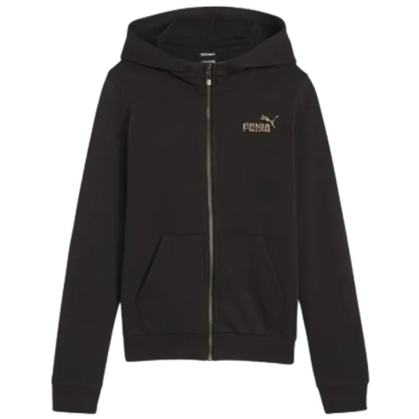 Толстовка для девочек Puma Ess+ Animal Full-Zip Tr G 176/ Черный photo 1