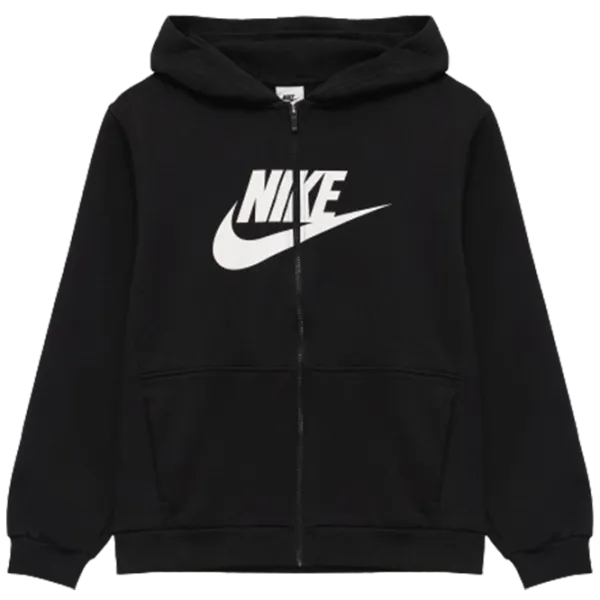 Hanorac pentru fetiţe Nike K Nsw Club Flc Hd Fz Ls Hbr S/ Black photo 1 Hanorac pentru fetiţe Nike K Nsw Club Flc Hd Fz Ls Hbr S/ Black photo 1
