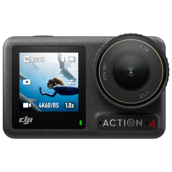 Cameră action DJI Osmo Action 4 Adventure Combo 12 MP / 1770 mAh / Black photo 1