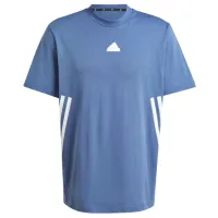 Tricou pentru bărbați Adidas M Fi 3S T 100% bumbac/ Preloved ink