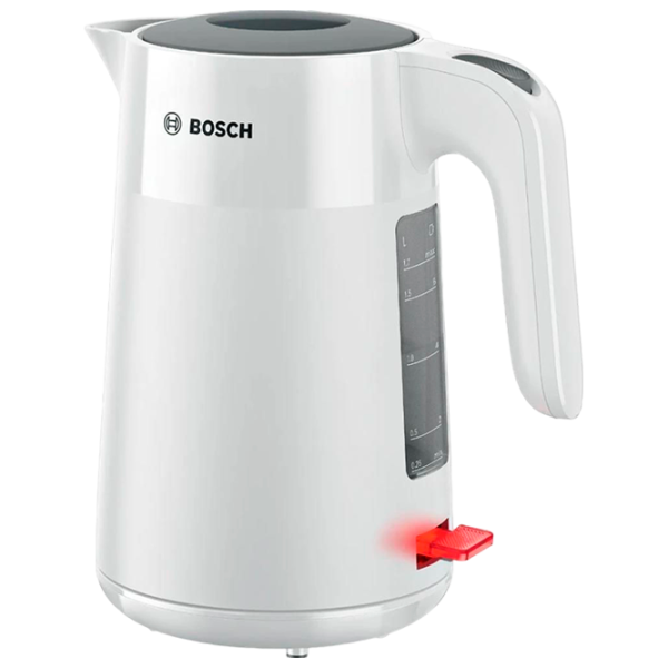 Электрочайник Bosch TWK2M161 1.7л / Закрытая спираль / Белый photo 1