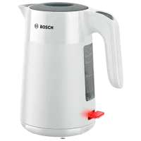Электрочайник Bosch TWK2M161 1.7л / Закрытая спираль / Белый