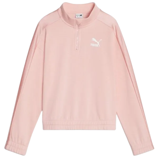 Hanorac pentru fetiţe Puma T7 Quarter Zip Fl G 140/ Peach photo 1 Hanorac pentru fetiţe Puma T7 Quarter Zip Fl G 140/ Peach photo 1