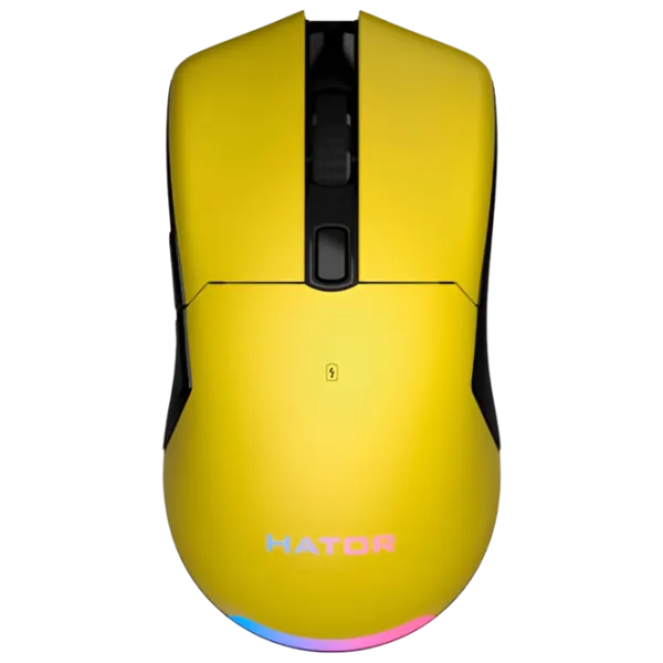 Мышь Hator Pulsar 2 PRO Wireless USB/ Желтый photo 1