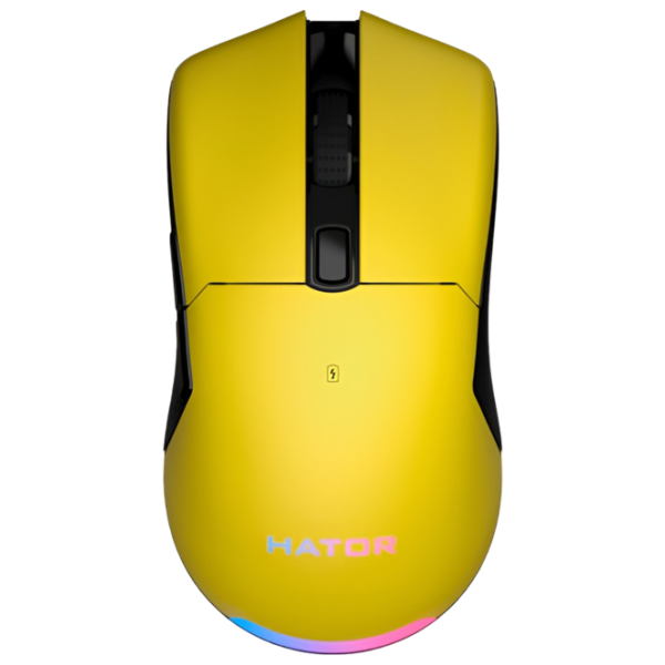 Мышь Hator Pulsar 2 PRO Wireless USB/ Желтый photo 1