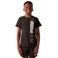 Футболка для мальчиков Puma Ess+ Logo Lab Tee B 128 / Черный
