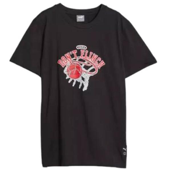 Футболка для мальчиков Puma Basketball Graphic Tee B 164 / Черный photo 1