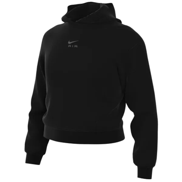 Толстовка для девочек Nike G Nsw Air Crop Hoodie S/ Черный photo 1 Толстовка для девочек Nike G Nsw Air Crop Hoodie S/ Черный photo 1