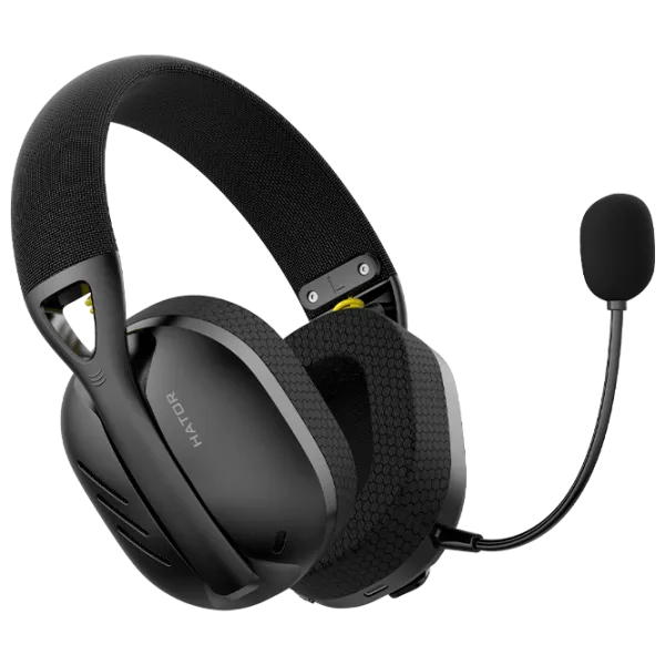 Căști Hator Hyperpunk 2 Tri-mode Matte Black Fără fir/ Gaming photo 1